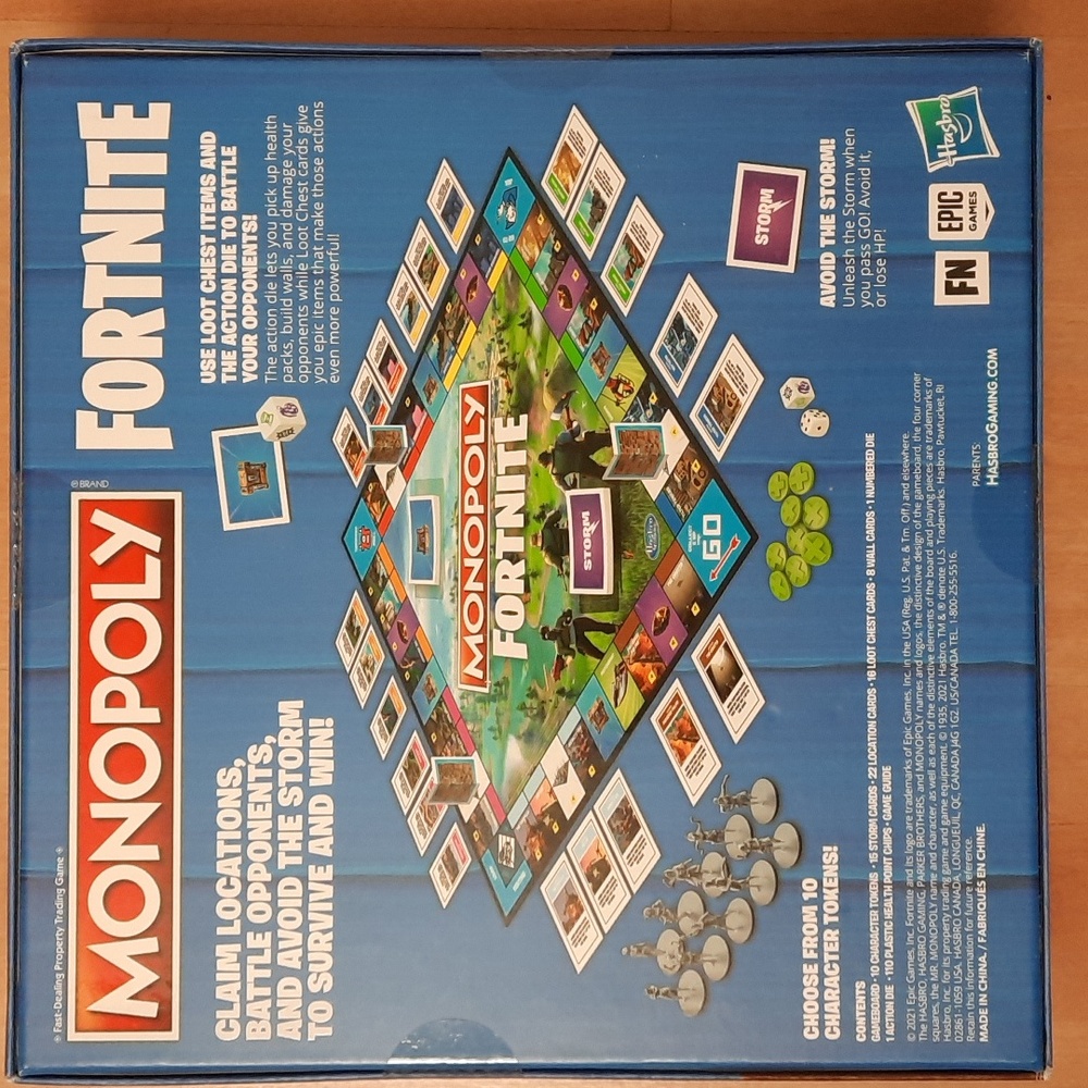 NIB, Monopoly: Fortnite Collector's Edition Board Game - Picture 16 of 16